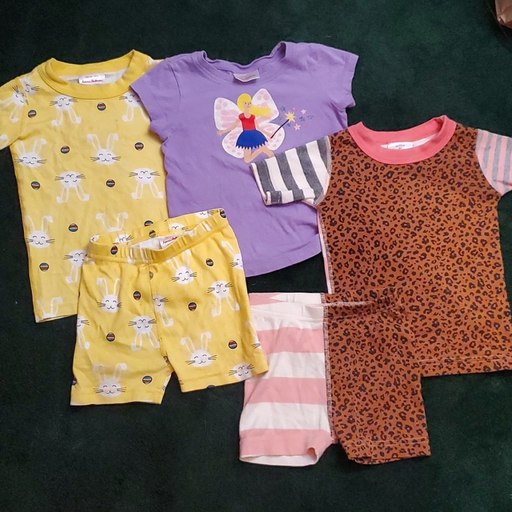 EUC Bundle T-Shirt & 2 Sets Short John PJs